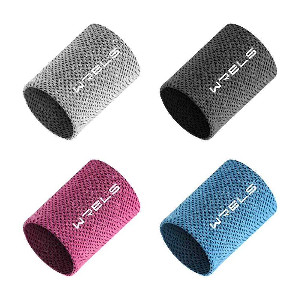 WRELS Cold WristBand Sport Bracers Sweat Towel Cuff Tennis Sweat Bands Guard For Basketball Fitness Sweat absorption WristBand WRELS Cold WristBand Sport Bracers Sweat Towel Cuff Tennis Sweat Bands Guard For Basketball Fitness Sweat absorption WristBand