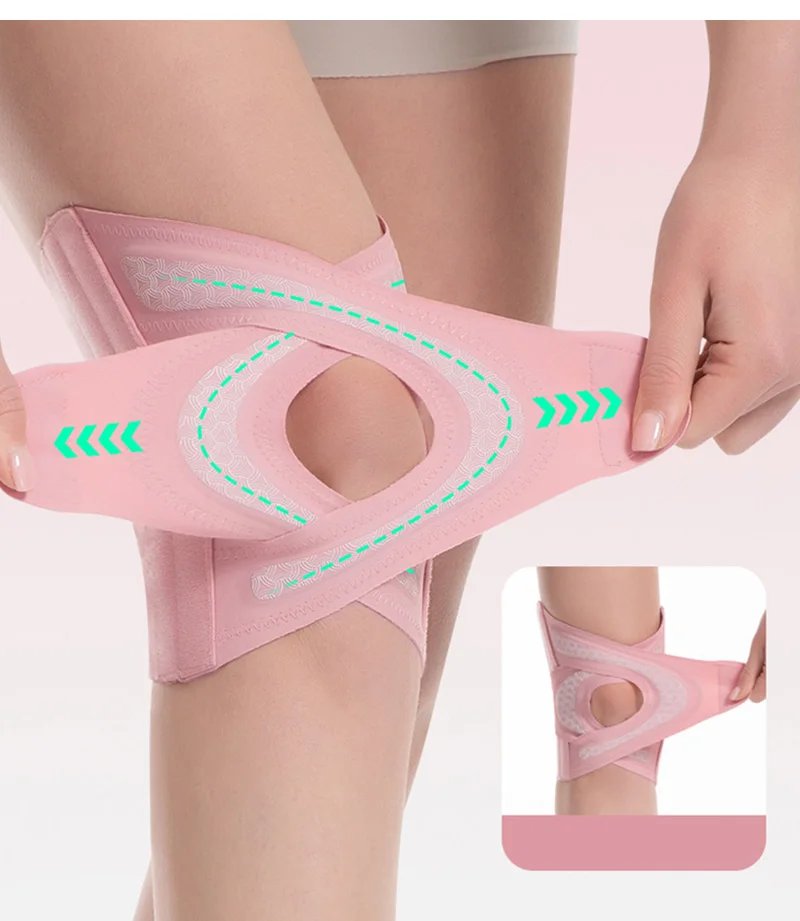 Thin Cross Sports Knee Brace Meniscus Protection Knee Support for Running Fitness Tennis Sports Non-Slip Compression Knee Sleeve Thin Cross Sports Knee Brace Meniscus Protection Knee Support for Running Fitness Tennis Sports Non-Slip Compression Knee Sleeve