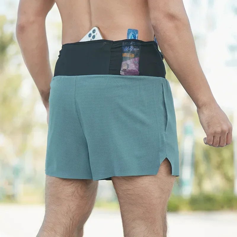 Men's High Waist Racing Shorts
