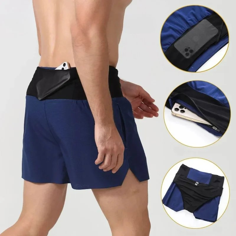 Men's High Waist Racing Shorts - Image 2