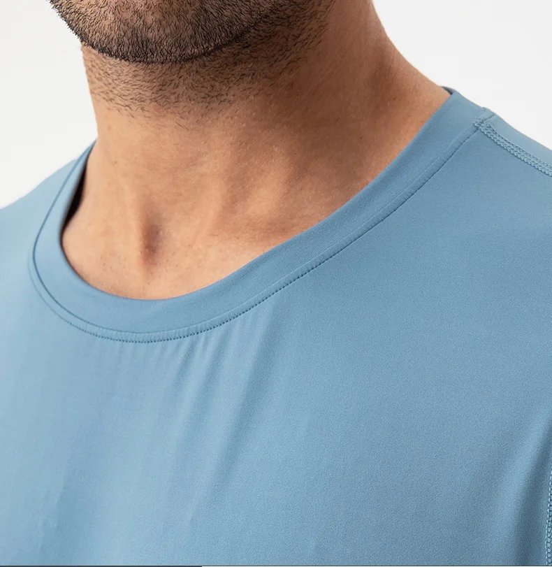 Quick Dry Sports T-Shirt Short Sleeve Men's Gym Fitness Training Tops Tee Man Running Workouts Sweatshirt Fitness Clothes Quick Dry Sports T-Shirt Short Sleeve Men's Gym Fitness Training Tops Tee Man Running Workouts Sweatshirt Fitness Clothes