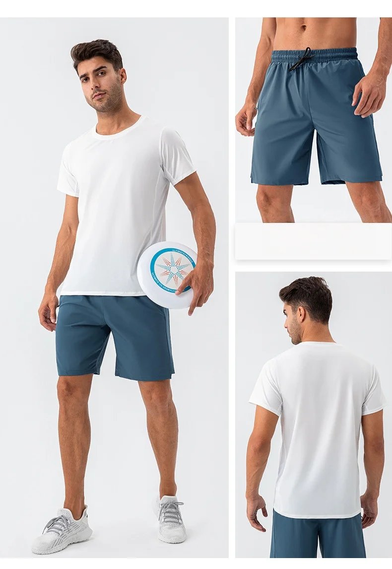 Quick Dry Sports T-Shirt Short Sleeve Men's Gym Fitness Training Tops Tee Man Running Workouts Sweatshirt Fitness Clothes Quick Dry Sports T-Shirt Short Sleeve Men's Gym Fitness Training Tops Tee Man Running Workouts Sweatshirt Fitness Clothes