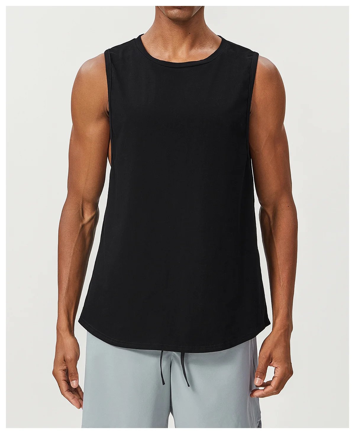 Men's Fitness Bodybuilding Tank Tops Summer Solid Color Sport Gym Vest Top Men Breathable Workout Running Sleeveless Sport Shirt Men's Fitness Bodybuilding Tank Tops Summer Solid Color Sport Gym Vest Top Men Breathable Workout Running Sleeveless Sport Shirt