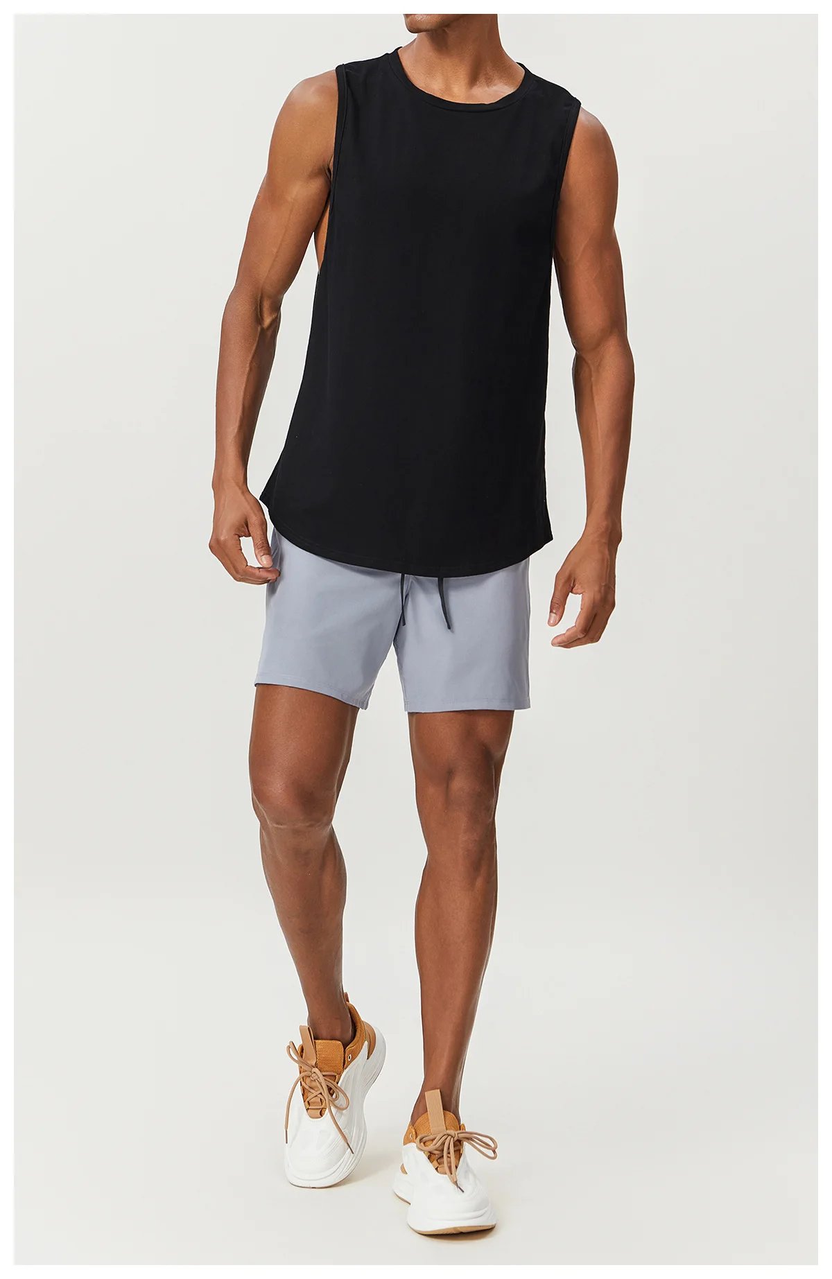 Men's Fitness Bodybuilding Tank Tops Summer Solid Color Sport Gym Vest Top Men Breathable Workout Running Sleeveless Sport Shirt Men's Fitness Bodybuilding Tank Tops Summer Solid Color Sport Gym Vest Top Men Breathable Workout Running Sleeveless Sport Shirt