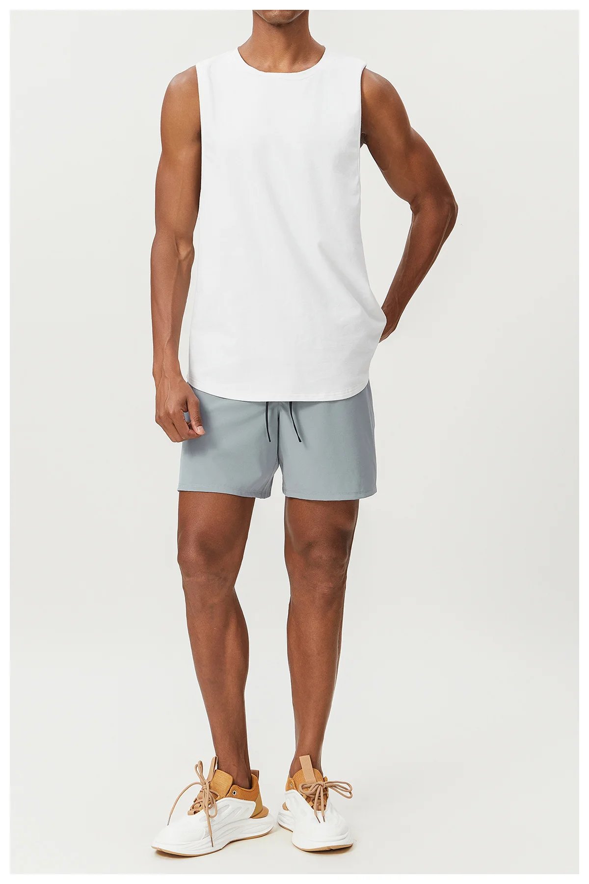 Men's Fitness Bodybuilding Tank Tops Summer Solid Color Sport Gym Vest Top Men Breathable Workout Running Sleeveless Sport Shirt Men's Fitness Bodybuilding Tank Tops Summer Solid Color Sport Gym Vest Top Men Breathable Workout Running Sleeveless Sport Shirt