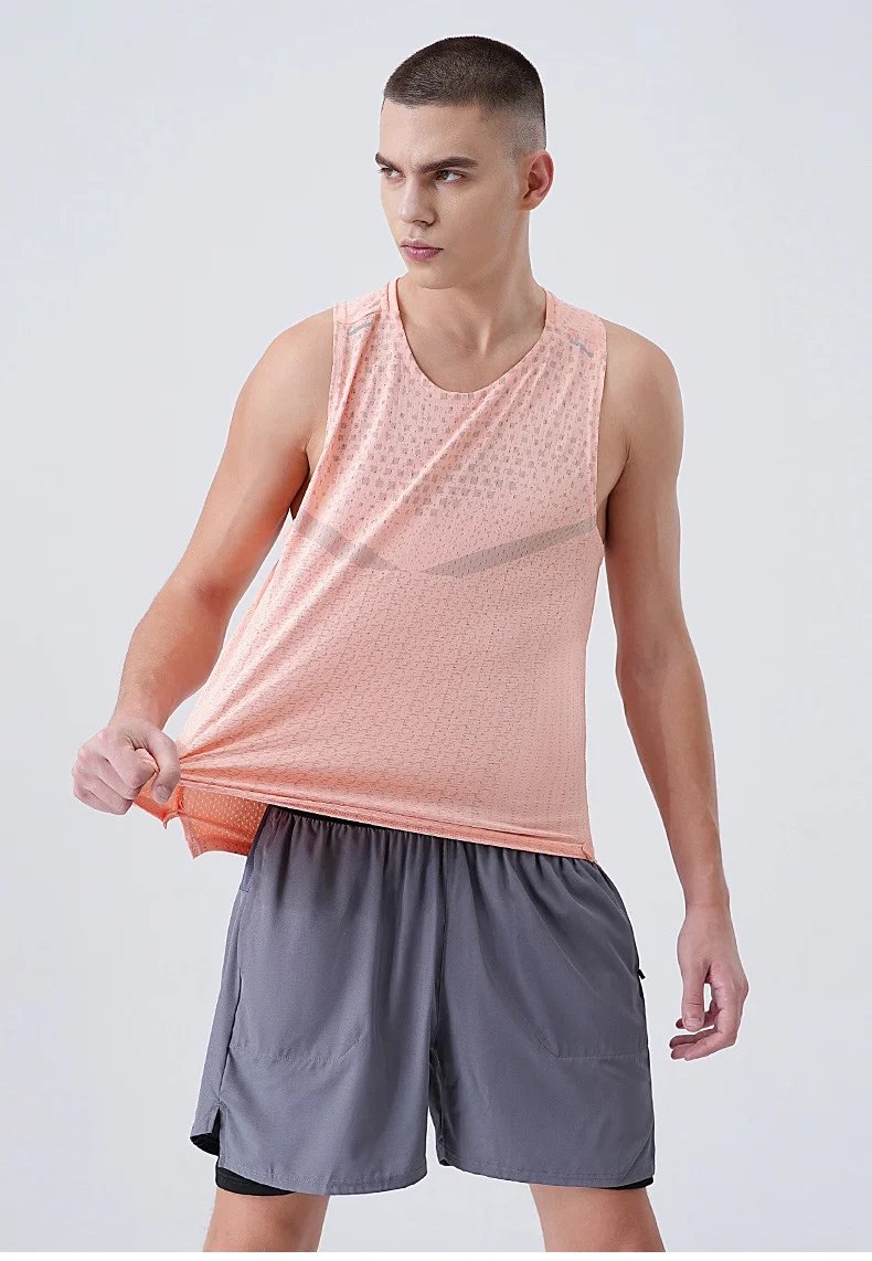 2026 Running Tank Top Men Summer Sport Gym Vest Quick Dry Elastic Training Sports Vest Man Fitness Bodybuilding Sleeveless Shirt 2026 Running Tank Top Men Summer Sport Gym Vest Quick Dry Elastic Training Sports Vest Man Fitness Bodybuilding Sleeveless Shirt