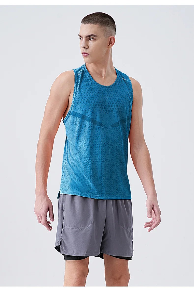 2026 Running Tank Top Men Summer Sport Gym Vest Quick Dry Elastic Training Sports Vest Man Fitness Bodybuilding Sleeveless Shirt 2026 Running Tank Top Men Summer Sport Gym Vest Quick Dry Elastic Training Sports Vest Man Fitness Bodybuilding Sleeveless Shirt