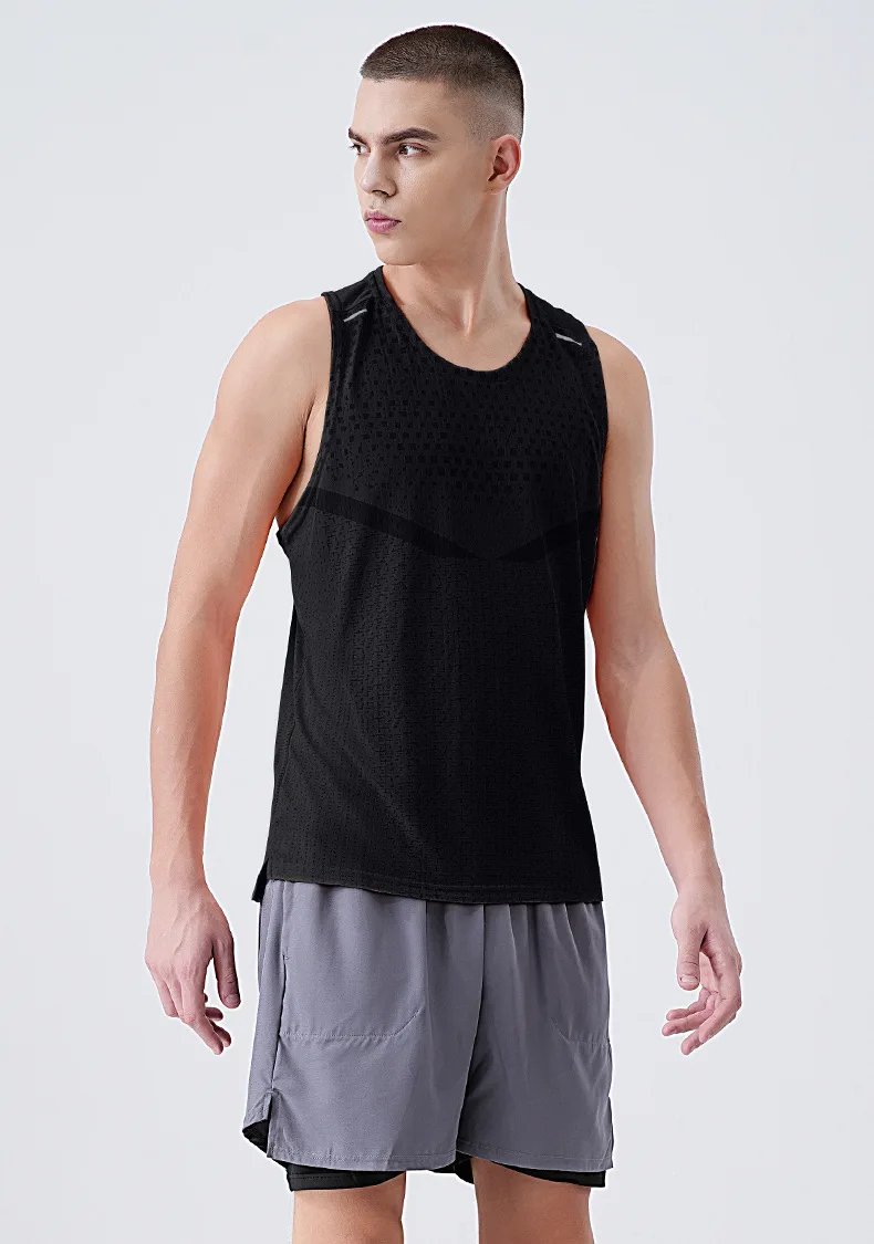 2026 Running Tank Top Men Summer Sport Gym Vest Quick Dry Elastic Training Sports Vest Man Fitness Bodybuilding Sleeveless Shirt 2026 Running Tank Top Men Summer Sport Gym Vest Quick Dry Elastic Training Sports Vest Man Fitness Bodybuilding Sleeveless Shirt
