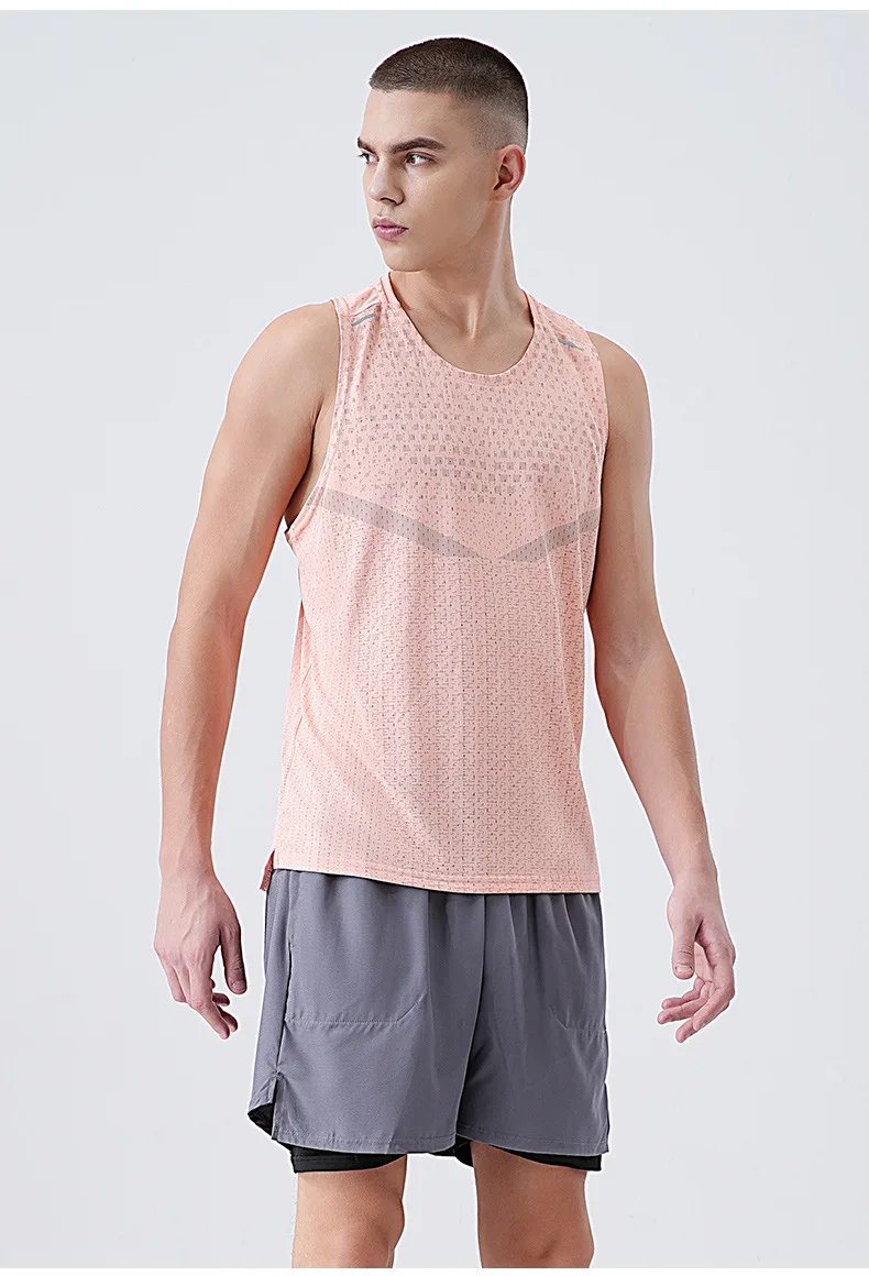 2026 Running Tank Top Men Summer Sport Gym Vest Quick Dry Elastic Training Sports Vest Man Fitness Bodybuilding Sleeveless Shirt 2026 Running Tank Top Men Summer Sport Gym Vest Quick Dry Elastic Training Sports Vest Man Fitness Bodybuilding Sleeveless Shirt