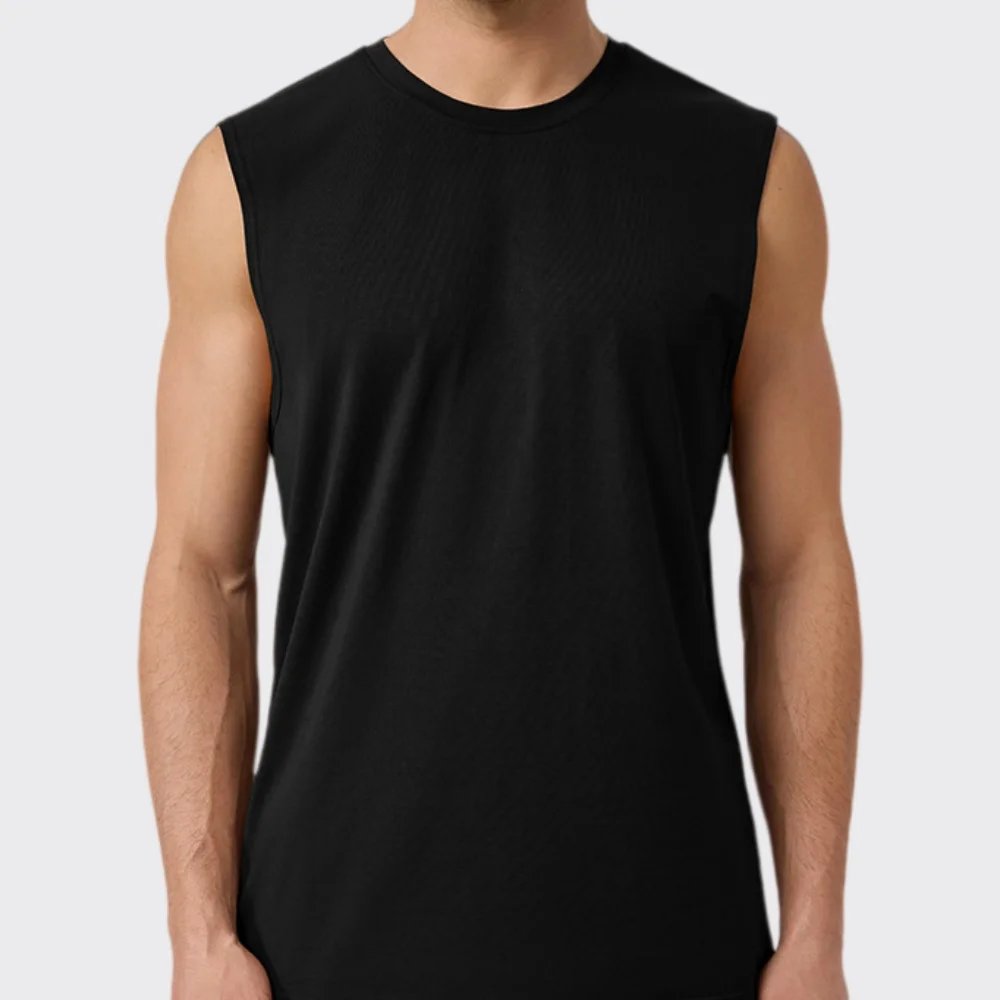 Men's Sleeveless Gym Tank Top - Image 6