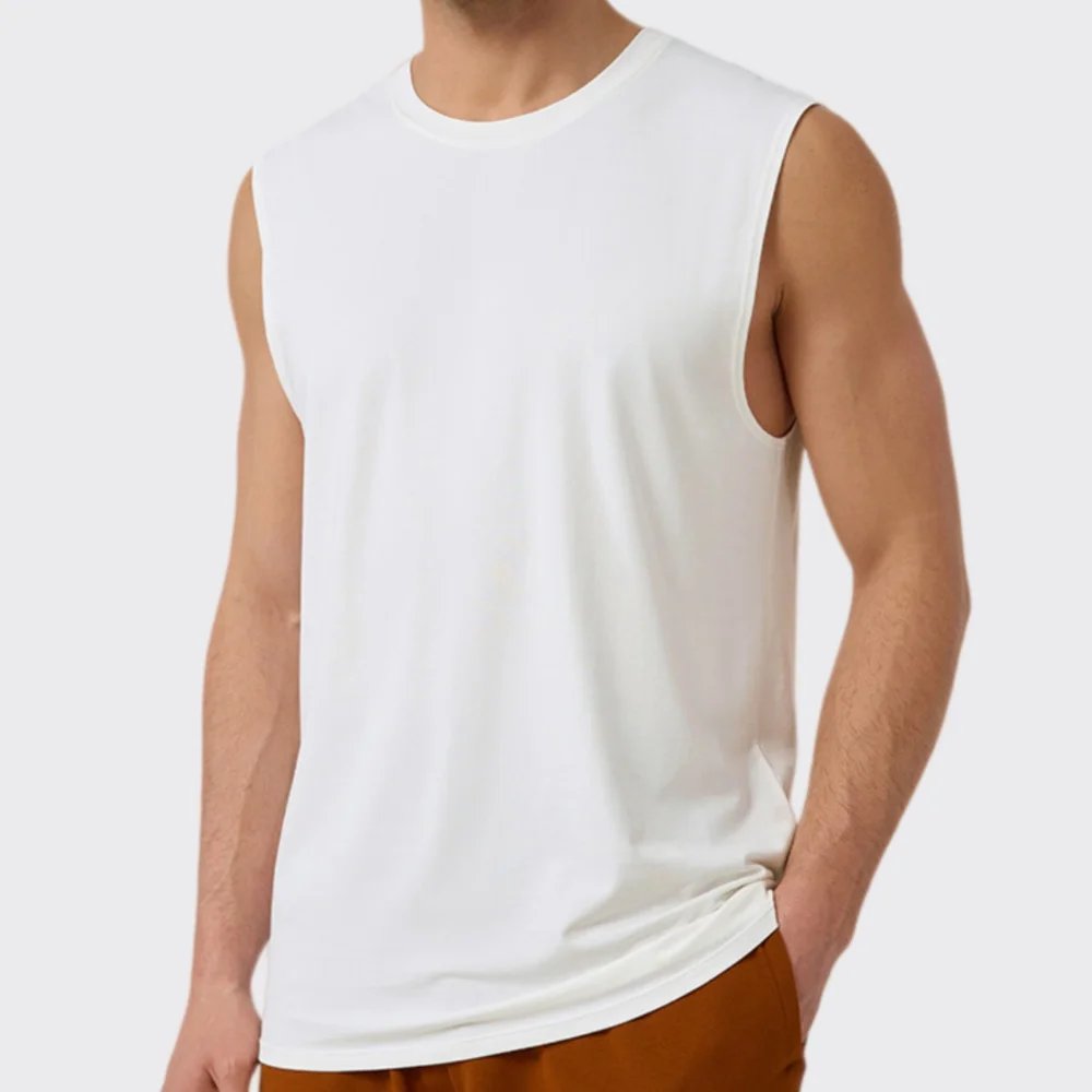 Men's Sleeveless Gym Tank Top - Image 5