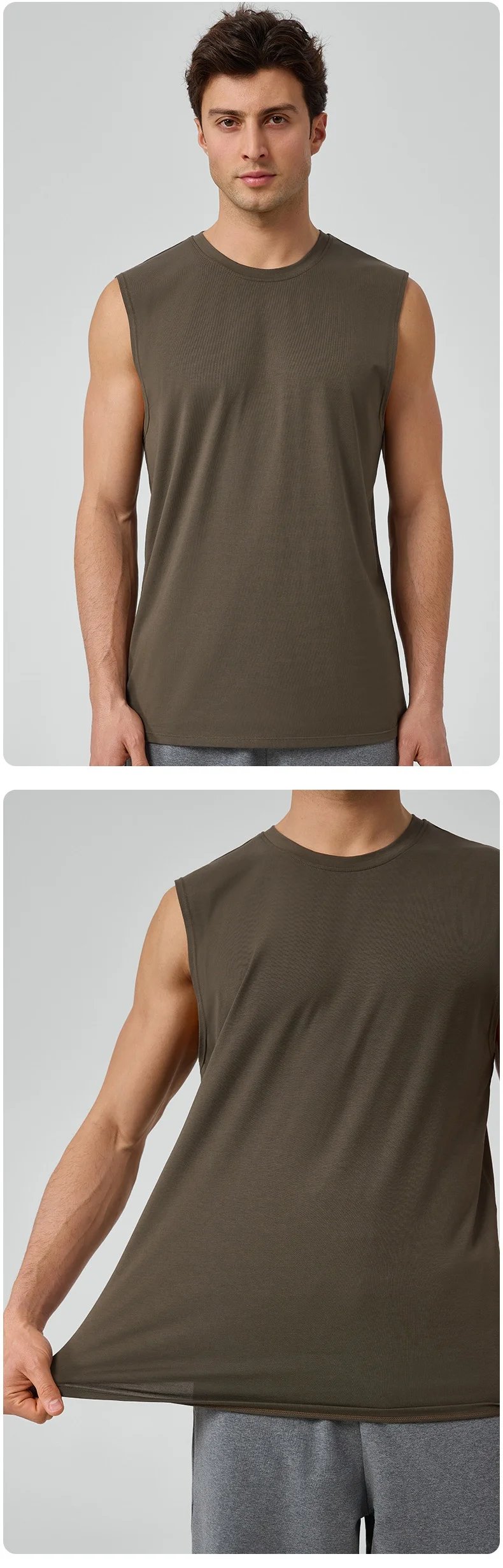 Man Summer Bodybuilding Fitness Vest Gym Workout Fitness Sleeveless Shirt Men Breathable Running Training Tank Tops Gym Clothes Man Summer Bodybuilding Fitness Vest Gym Workout Fitness Sleeveless Shirt Men Breathable Running Training Tank Tops Gym Clothes