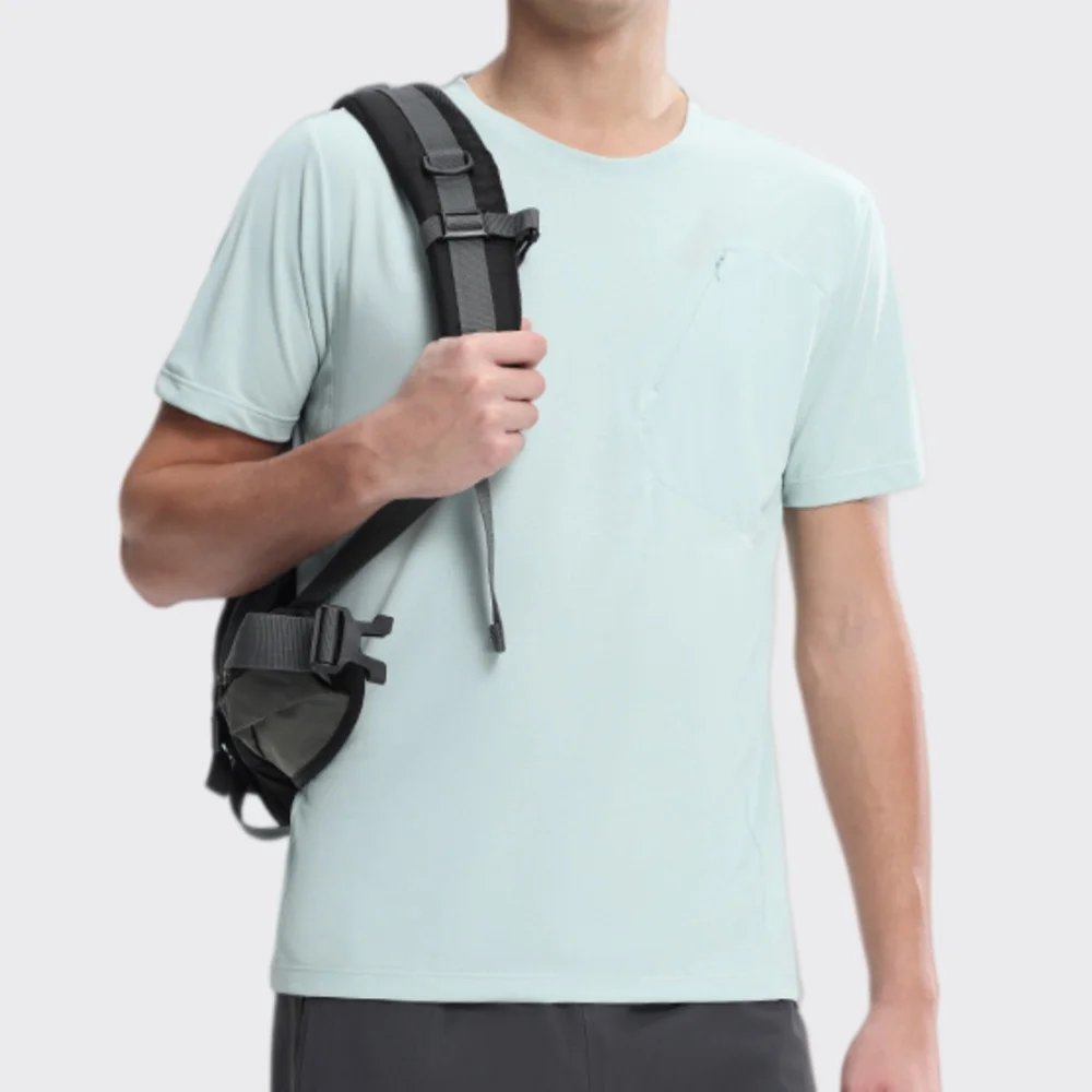 Men's Quick-Dry Pocket Sports Top - Image 4