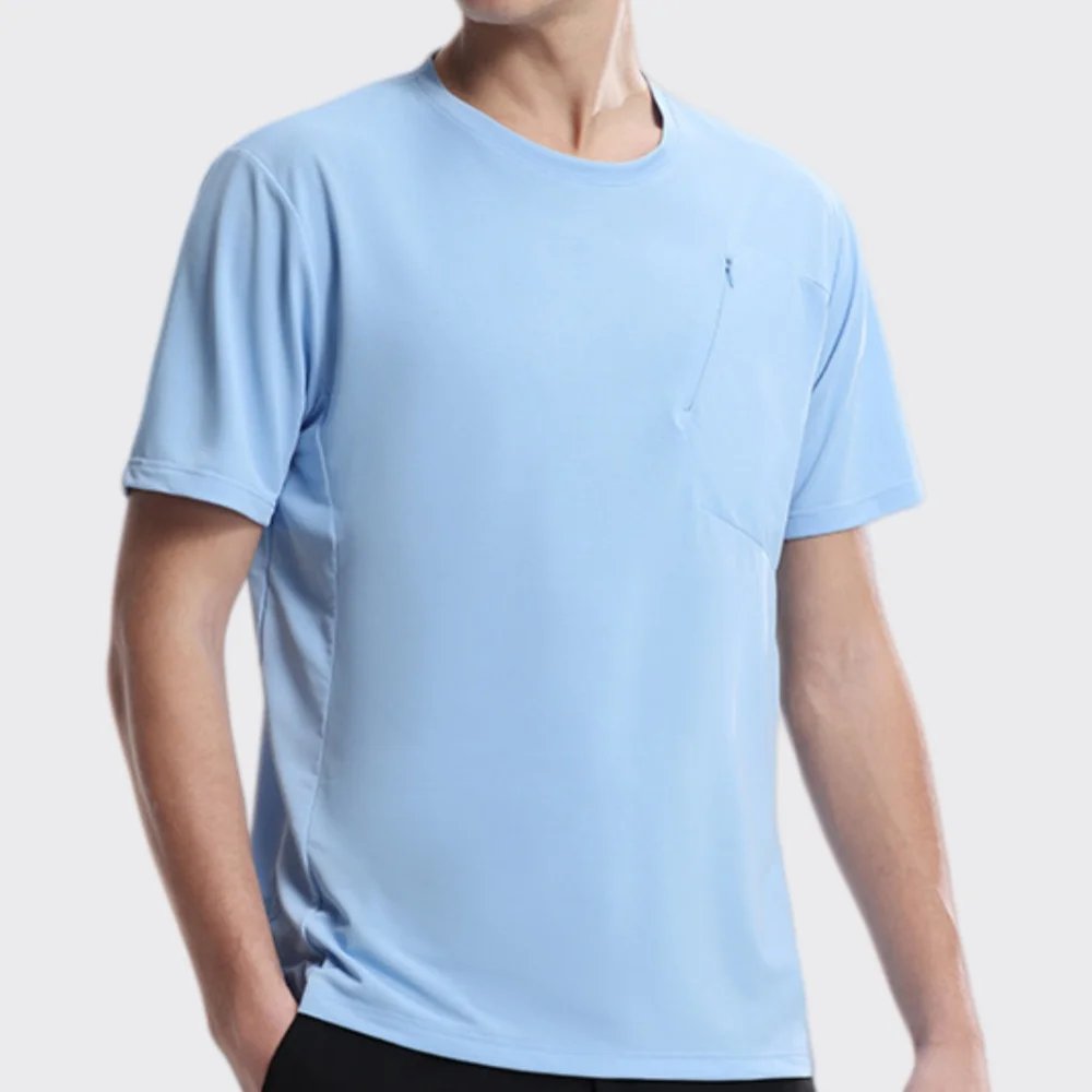Men's Quick-Dry Pocket Sports Top - Image 2