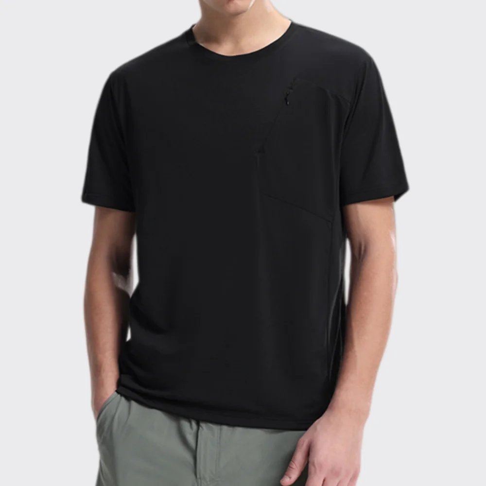 Men's Quick-Dry Pocket Sports Top