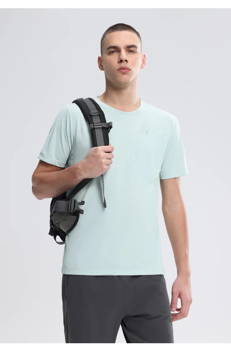 Men's Outdoor Sports T-shirt Sportswear Men Quick Dry Gym Short Sleeve Top Breathable Fitness Workout Sweatshirt Gym Clothes New Men's Outdoor Sports T-shirt Sportswear Men Quick Dry Gym Short Sleeve Top Breathable Fitness Workout Sweatshirt Gym Clothes New