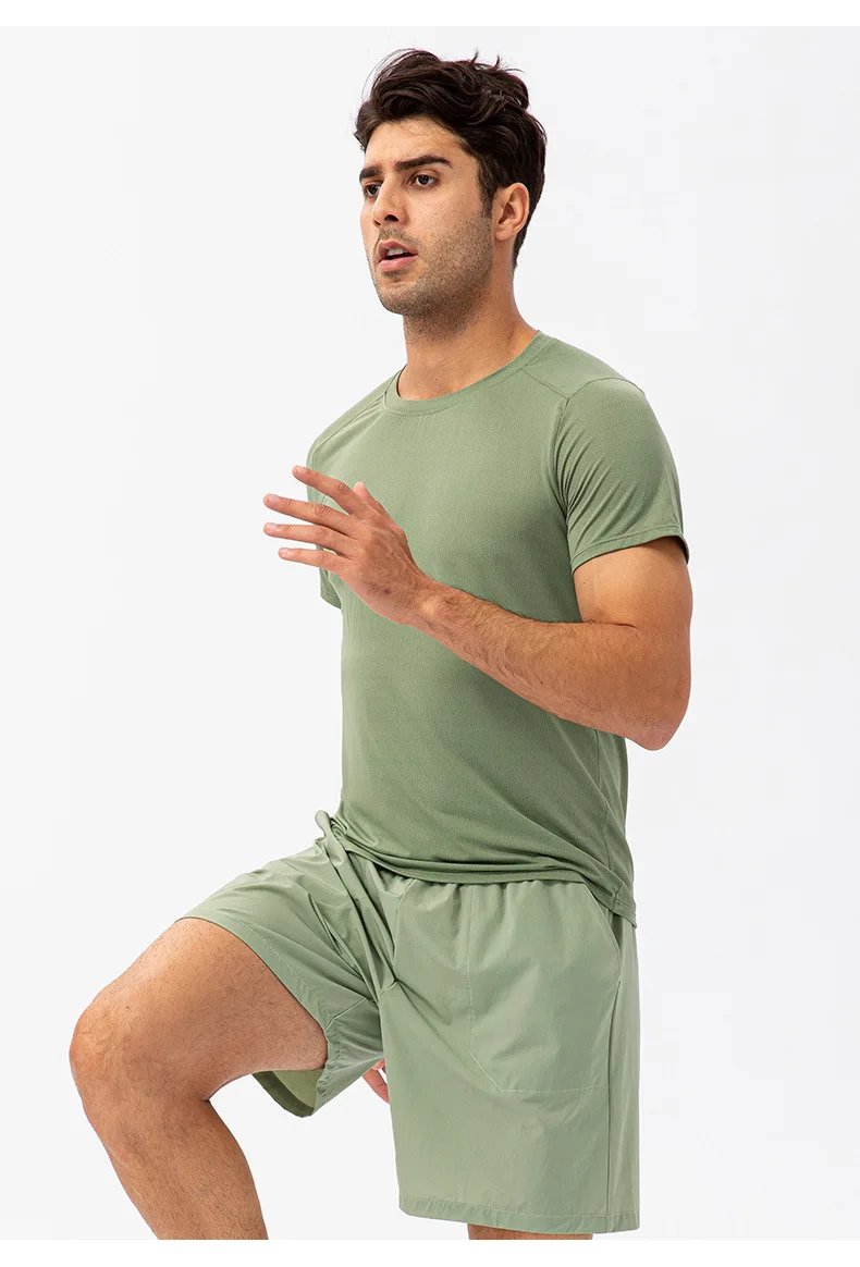 Men's Summer Outdoor Running T-Shirt Short Sleeve Tee Male Gym Fitness Sport Breathable Tops Casual Workouts Sweatshirt Clothing Men's Summer Outdoor Running T-Shirt Short Sleeve Tee Male Gym Fitness Sport Breathable Tops Casual Workouts Sweatshirt Clothing