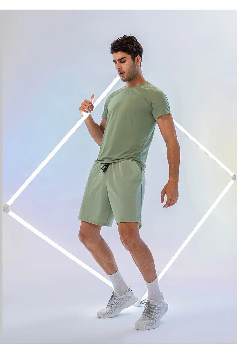 Men's Summer Outdoor Running T-Shirt Short Sleeve Tee Male Gym Fitness Sport Breathable Tops Casual Workouts Sweatshirt Clothing Men's Summer Outdoor Running T-Shirt Short Sleeve Tee Male Gym Fitness Sport Breathable Tops Casual Workouts Sweatshirt Clothing