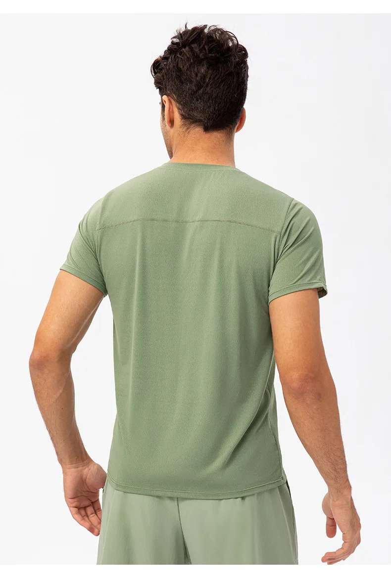 Men's Summer Outdoor Running T-Shirt Short Sleeve Tee Male Gym Fitness Sport Breathable Tops Casual Workouts Sweatshirt Clothing Men's Summer Outdoor Running T-Shirt Short Sleeve Tee Male Gym Fitness Sport Breathable Tops Casual Workouts Sweatshirt Clothing