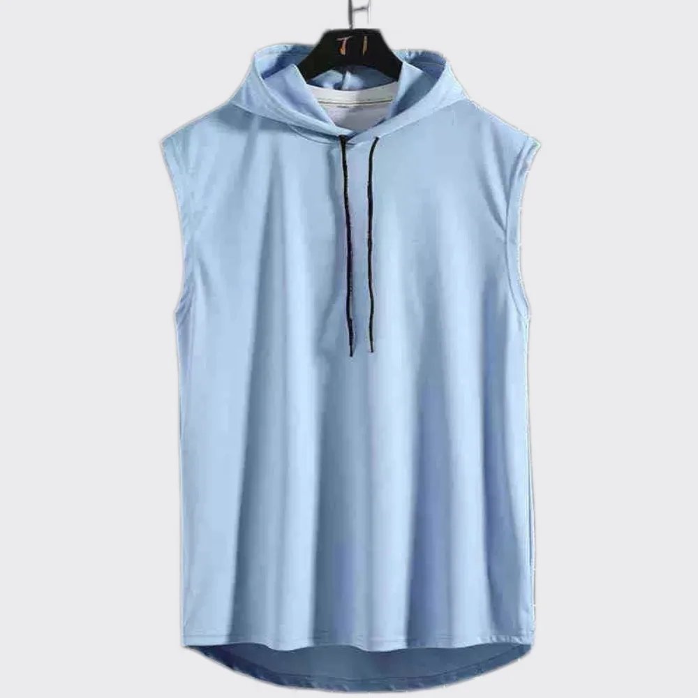 Gym Hooded Tank Top