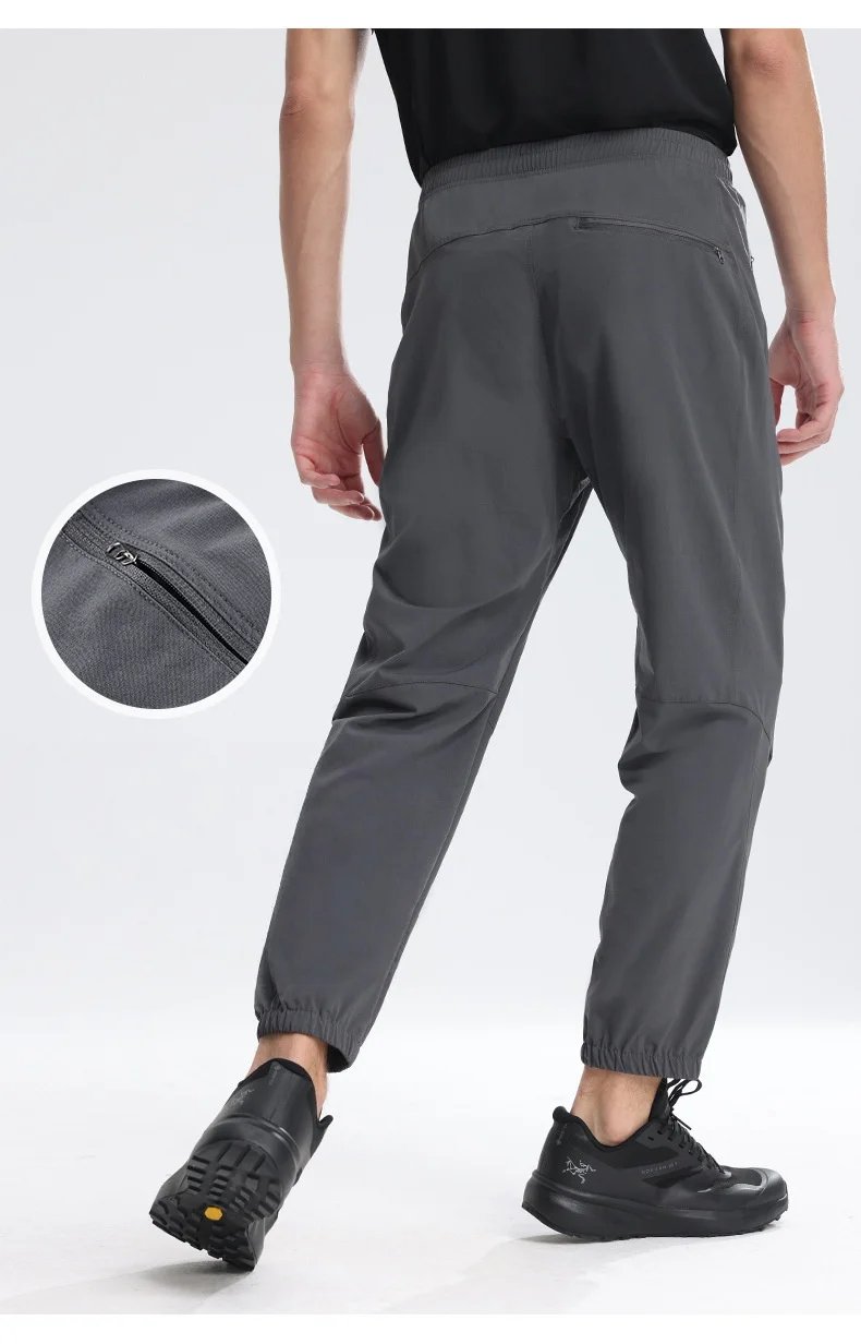 Men's Leggings Sportswear Men Elastic Trousers Gym Tights Fitness Tracksuits Running Training Skinny Pants Outdoor Gym Clothes Avalanche Cam731 Men's Sweatpants