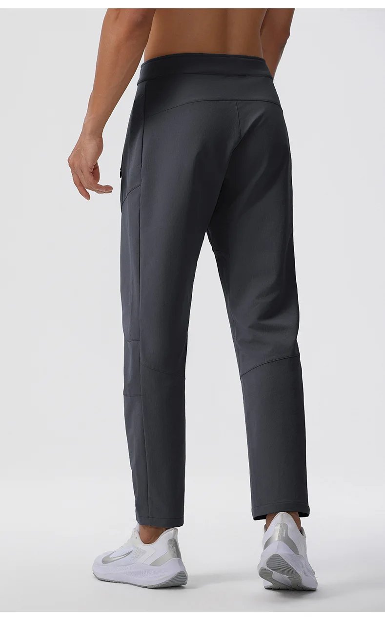 Men Running Pants Yoga Training Athletic Tracksuits Sportswear Breathable Quick Dry Jogging Fitness Sports Trousers Gym Clothing Men's Quick Dry Hiking Pants