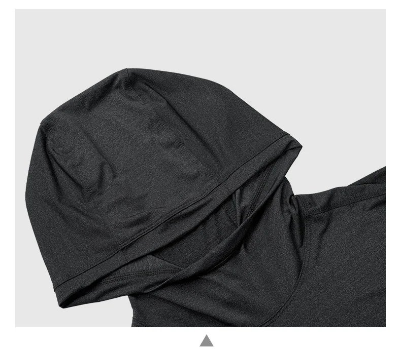 Fitness Long Sleeve T-Shirt Men Running Compression T-shirt Gym Fitness Workout Tights Hooded Sweatshirt Top Outdoor Recreation Fitness Long Sleeve T-Shirt Men Running Compression T-shirt Gym Fitness Workout Tights Hooded Sweatshirt Top Outdoor Recreation