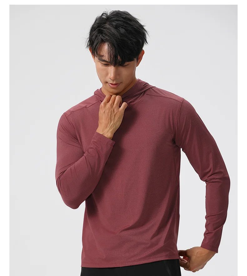 Fitness Long Sleeve T-Shirt Men Running Compression T-shirt Gym Fitness Workout Tights Hooded Sweatshirt Top Outdoor Recreation Fitness Long Sleeve T-Shirt Men Running Compression T-shirt Gym Fitness Workout Tights Hooded Sweatshirt Top Outdoor Recreation
