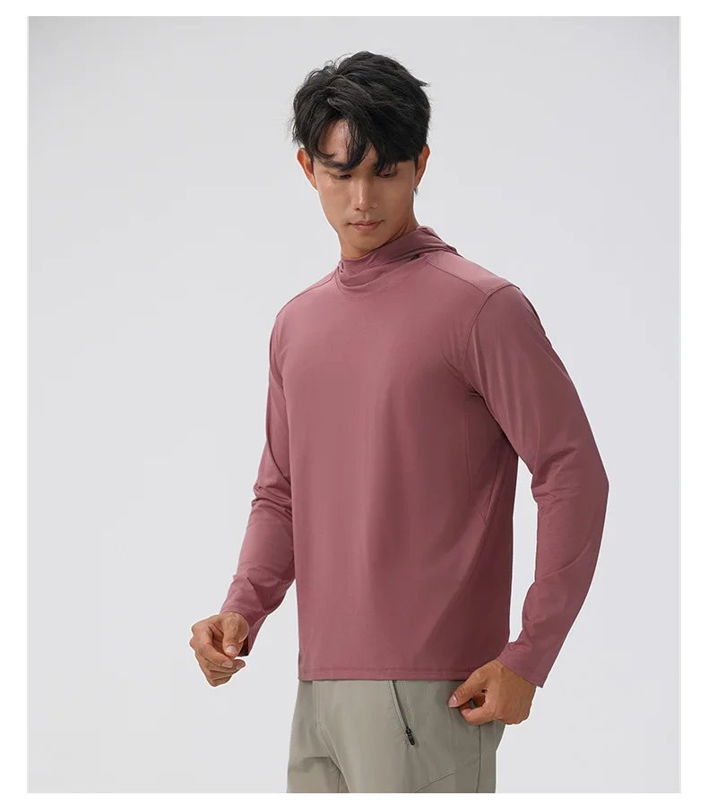 Fitness Long Sleeve T-Shirt Men Running Compression T-shirt Gym Fitness Workout Tights Hooded Sweatshirt Top Outdoor Recreation Fitness Long Sleeve T-Shirt Men Running Compression T-shirt Gym Fitness Workout Tights Hooded Sweatshirt Top Outdoor Recreation