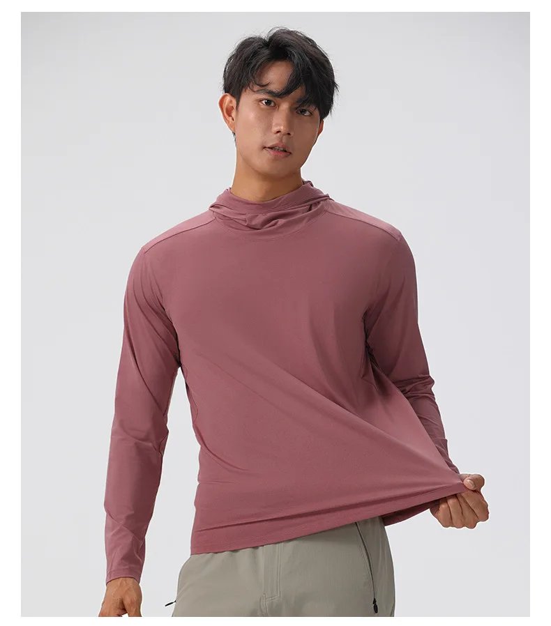 Fitness Long Sleeve T-Shirt Men Running Compression T-shirt Gym Fitness Workout Tights Hooded Sweatshirt Top Outdoor Recreation Fitness Long Sleeve T-Shirt Men Running Compression T-shirt Gym Fitness Workout Tights Hooded Sweatshirt Top Outdoor Recreation