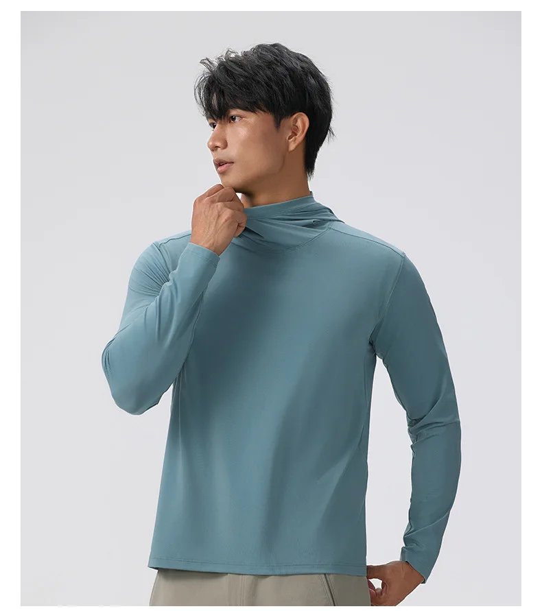Fitness Long Sleeve T-Shirt Men Running Compression T-shirt Gym Fitness Workout Tights Hooded Sweatshirt Top Outdoor Recreation Fitness Long Sleeve T-Shirt Men Running Compression T-shirt Gym Fitness Workout Tights Hooded Sweatshirt Top Outdoor Recreation