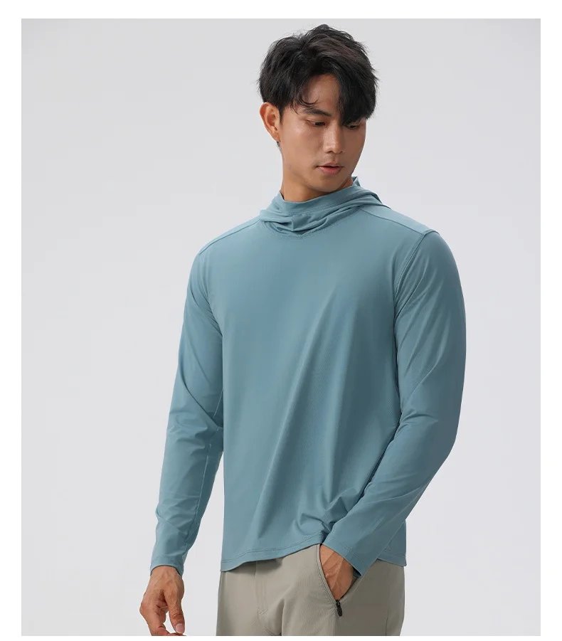 Fitness Long Sleeve T-Shirt Men Running Compression T-shirt Gym Fitness Workout Tights Hooded Sweatshirt Top Outdoor Recreation Fitness Long Sleeve T-Shirt Men Running Compression T-shirt Gym Fitness Workout Tights Hooded Sweatshirt Top Outdoor Recreation