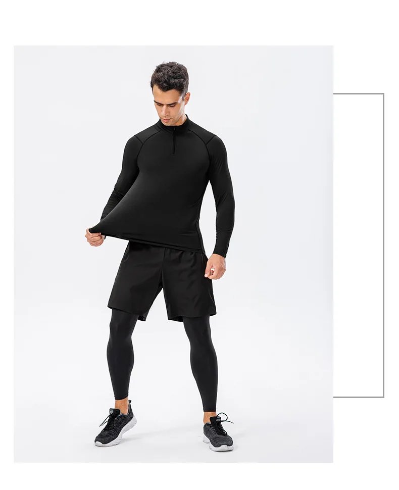 Men's Sportswear Fitness Shirts Quick Dry Long Sleeve Gym T-shirt Running Tight Tops Training Compression Clothes Sport T-Shirt Men's Sportswear Fitness Shirts Quick Dry Long Sleeve Gym T-shirt Running Tight Tops Training Compression Clothes Sport T-Shirt