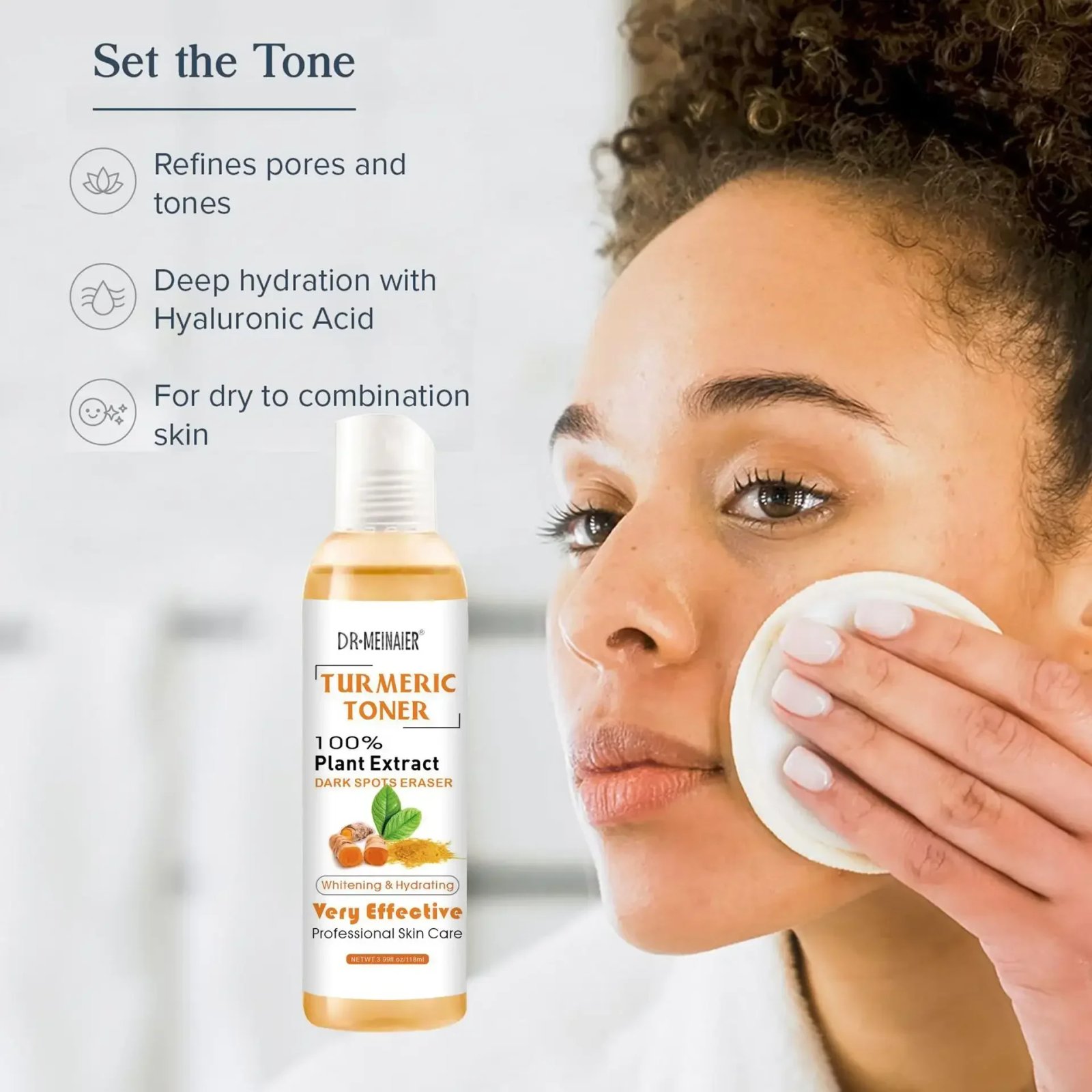 Turmeric Toner Brightening Face Serum Dark Corrector Whitening Serum Moisturizing Vitamin C Ginger Essence Korean Cosmetics Turmeric Toner Brightening Face Serum Dark Corrector Whitening Serum Moisturizing Vitamin C Ginger Essence Korean Cosmetics