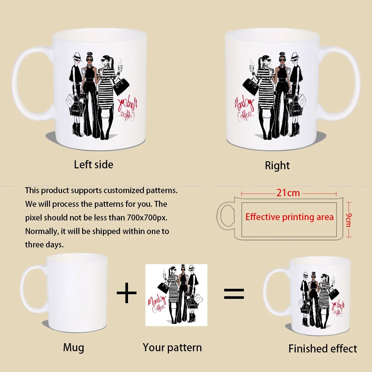 Afterprints Hello, is it Tea Your Looking Funny Coffee Tea Ceramic Mug Office Work Cup 11oz Afterprints Hello, is it Tea Your Looking Funny Coffee Tea Ceramic Mug Office Work Cup 11oz