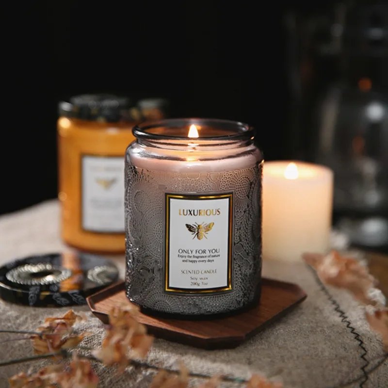 7 OZ Jar Scented Candle, Natural Soy Candle, Serenity Aromatic Candles, Home Decorative Scented Candles Gift for Friends 7 OZ Jar Scented Candle, Natural Soy Candle, Serenity Aromatic Candles, Home Decorative Scented Candles Gift for Friends