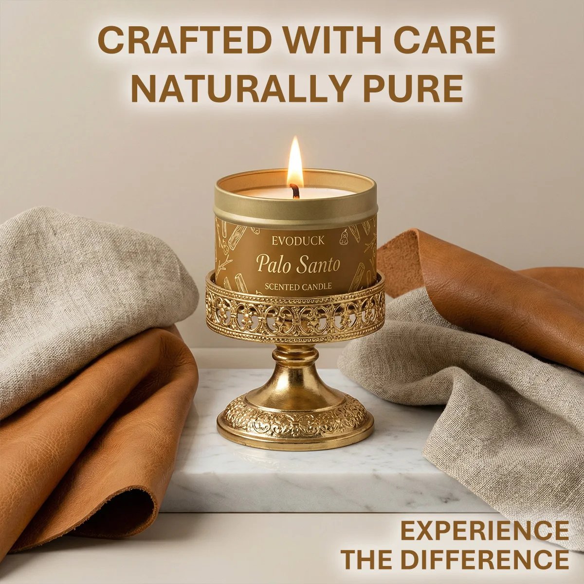 Palo Santo Scented Candles Premium Palo Santo Purify Elevate Energy Cleansing Candle for Meditation Winter Gifts Gift For Woman