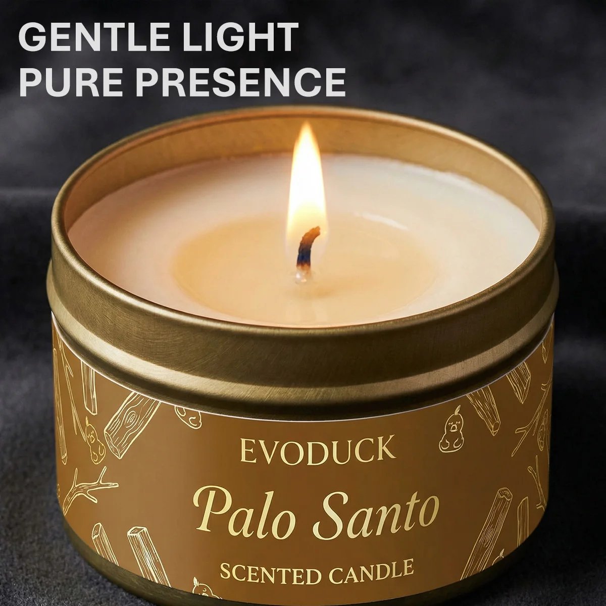 Palo Santo Scented Candles Premium Palo Santo Purify Elevate Energy Cleansing Candle for Meditation Winter Gifts Gift For Woman